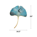 Leaf Metal Wall Decoration - Light Luxury Design Creative Personality Hanging Ornament Wrought Iron Decor