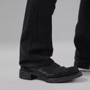 Handmade Men Shoes Leather Boots Men Slip On Round Toe Design Chelsea Short Boots