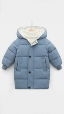 Kids Coats Baby Boys Jackets Warm Girls Hooded Snowsuit Teen Children Thick Long Outerwear Kids Winter Clothes