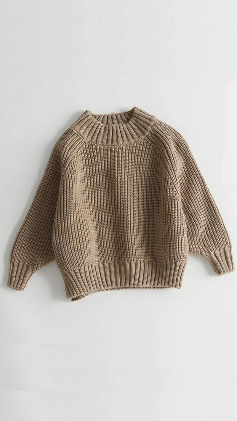 Autumn Winter Kids Clothes Girls Knitted Sweaters Pullovers Top Baby Boys Clothes Christmas Sweater Outerwear
