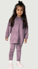 Kids Clothes Girls Suits Winter Autumn Gold Velvet Children Clothing Set