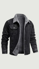 Winter Men's Jacket Thickened Denim Jacket Warm Men's Cotton Padded Jacket Down Jacket