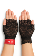 Mittens Women Gloves Gothic Black Female Lace Cosplay Accessories