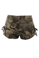 Women Camouflage Skirt Mini Cargo Skirt Low Waist Shorts Skirts Clothes Summer