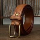 Genuine Leather Belt Men Luxury Strap Male Belt Wild Retro