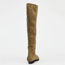 Retro Autumn Boots Pointed Toe Thick Heel Boots Slim Catwalk Luxury Winter Boots