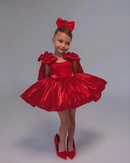 Simple Flower Girl Dress Sleeveless Skirt Girls Party Dresses Elegant Kid Gown