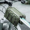 Bicycle Bag Front Frame Nylon 2L Lightweight Bag Adjustable Backpack Bag MTB Road Bicycle Accessories ﻿ ﻿