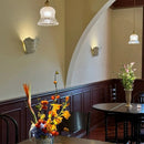 Design Shell Gypsum Wall Lamp LED E27 Wabi-sabi Baroque Art Decorative Wall Mounted