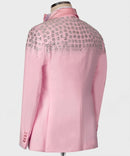 Tuxedos Slim Fit Shawl Lapel Male Prom Blazers 2 Pieces Sets