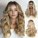 Noble Lace Front Wig Baby Hair Wig Long Wavy  Hair Lace Wig For Women