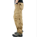 Men's Cargo Pants Men's Casual Trousers Loose Straight Pants