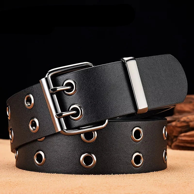 Luxury Western Leather Men Casual Vintage Waist Strap Leather Belts