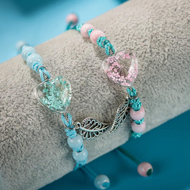 Hand-knitted Bracelet DIY Handmade Gift Jewelry For Women