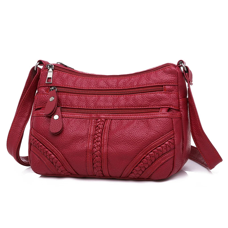Women Bag Soft Leather Shoulder Bag  Crossbody Bag Quality Small Bag Handbag Purses