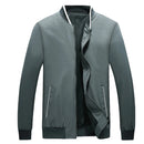 Mens Bomber Jacket Spring Autumn Male Business casual jacket Thin Casual Coat Top Men's windbreaker Jacket