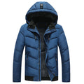 Winter Parka Men Hooded Thick Warm Jacket Coats Waterproof Wool Liner Male Outwear parka Men Clothes