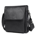 Men Leather Messenger Bag Male Genuine Leather Crossbody Bag Men's Travel Tablet Shoulder Bag