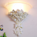 Flower Wall Lamp Gold Mirror Light Wall Sconce Bedside Decor Nordic Modern Led Lighting Fixtures Luminaire