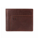 Genuine Leather Wallet Men Coin Purse Rfid Anti-theft Purse for Money Retro Wallet With Card Holders Man Gift Short Purse