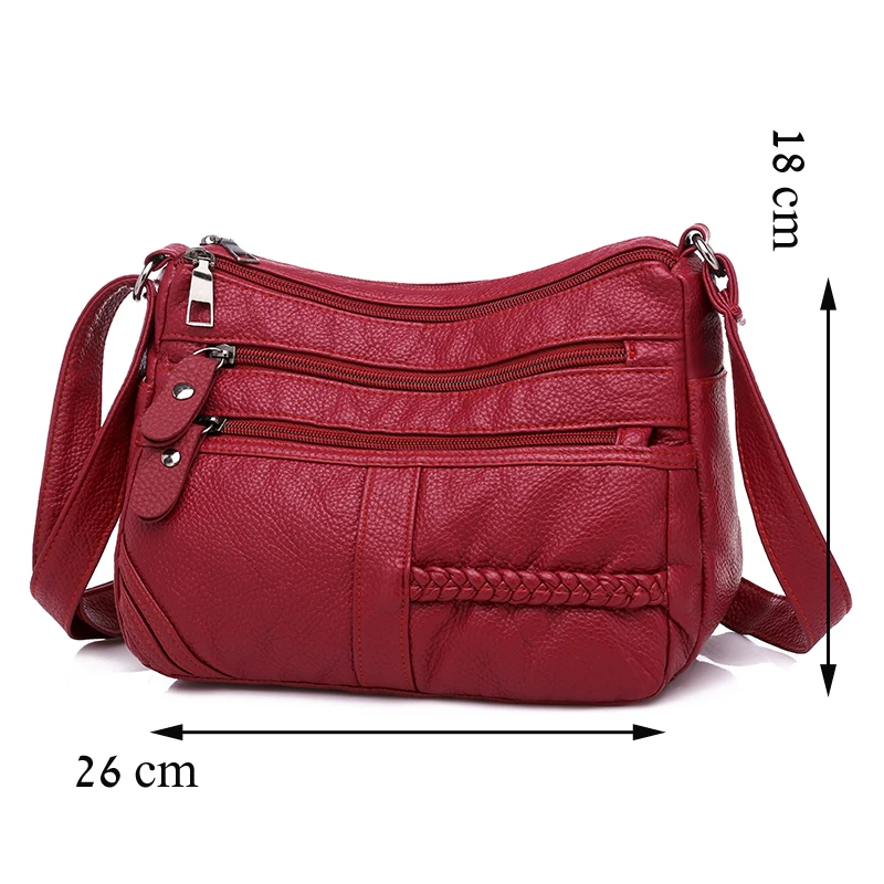 Women Bag Soft Leather Shoulder Bag  Crossbody Bag Quality Small Bag Handbag Purses