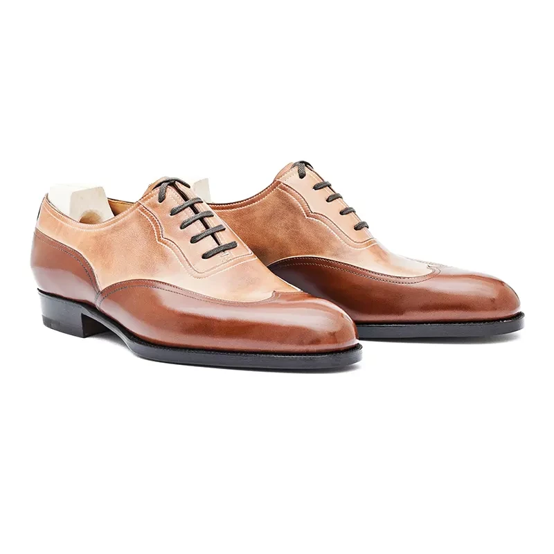 Oxford Dress Best Men Shoes Office Original Genuine Leather Business Shoe Designer Handmade Men Shoes