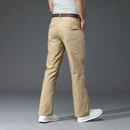 Summer Thin Mens Flared Pants Cargo Pants Men Leg Fit Classic Flare Male Straight Trousers
