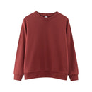 Autumn Long Sleeve Women Hoodies Pure Casual Tops Couple Cotton Hoodies Women Sweatshirt