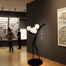 Creative Floor Lamps Villa Living Room Mall Model Room Sales Office Sitting Floor Lamp Foot Switch For Bedroom