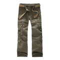 Men's Cargo Pants Casual Pants Tactical Full Length Male Casual Trousers