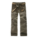 Men's Cargo Pants Casual Pants Tactical Full Length Male Casual Trousers