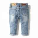 Spring Kids Jeans Children Denim Trousers broken hole Child Clothing Boys Clothes