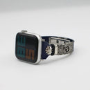 Leather Band Strap for Apple Watch 8/7/6/SE/5/4/3 Retro Strap Accessory for iwatch Replacement Bracelet