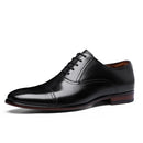 Grain Genuine Leather Men Dress Shoes Wedding Oxford Shoes For Men