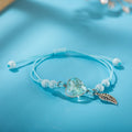 Hand-knitted Bracelet DIY Handmade Gift Jewelry For Women