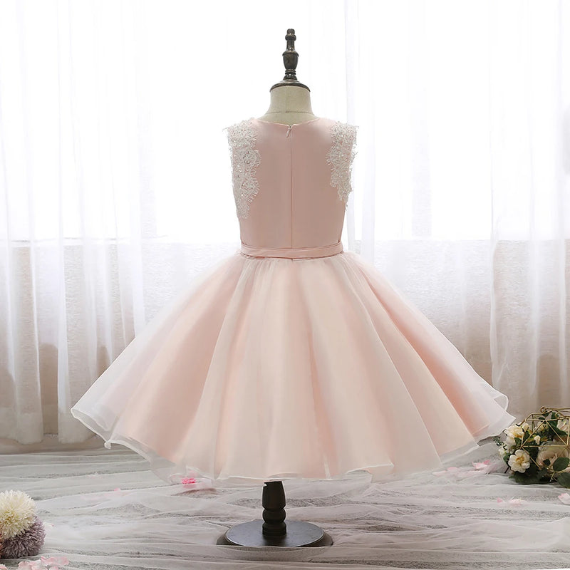 Flower Girls Dresses Wedding Event Birthday Evening Party Celebration Pageant Ball Ceremony Banquet Prom For Children