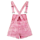 Summer Children's Clothing Sets Jeans For Girls Pants Kids Denim Overalls Suspender Shorts Pink Jumpsuit Trousers