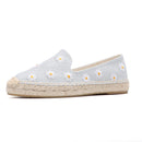 Casual Round Toe Sale Hemp Women Flat Shoes Ladies