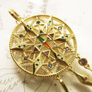 Pendant Dreamcatcher Summer Jewelry Golden S925 Sterling Silver Gift For Women