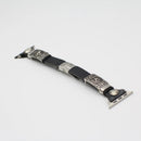 Leather Band Strap for Apple Watch 8/7/6/SE/5/4/3 Retro Strap Accessory for iwatch Replacement Bracelet