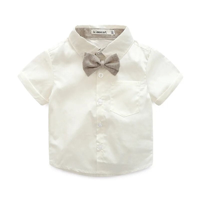 Cute Baby Clothes Months Baby Boy Outfit Suspenders Gentleman Suit Set Clothing Boy Costume