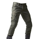 Motorcycle Outdoor Riding Gear Pants Warm With Protective Gear Moto Jeans Knee Pads Removable