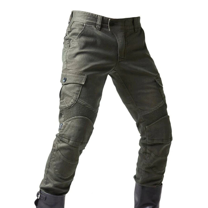 Motorcycle Outdoor Riding Gear Pants Warm With Protective Gear Moto Jeans Knee Pads Removable