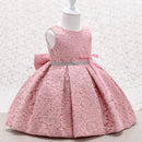 Comfortable Baby Girls Year Costume Toddler Kids Birthday Party Lace Princess Dress Child Christmas Clothes