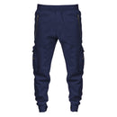 Autumn Cargo Pants Men Casual Pants Slim Legs Outdoor Running with Multiple Pockets Sweatpants