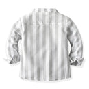 Boys Jumpsuits Suit Kids Clothing Set Baby Boy Romper Children Winter T-Shirt Overalls Striped Toddler Birthday Wedding Clothes