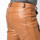 Men's Leather Pants Leather Motorcycle Pants Genuine Autumn And Winter