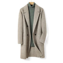 Wool winter thicken Men coat liner woolen Boy long Overcoat