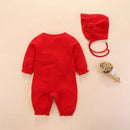 Newborn Baby Girls Clothes Cotton Long Sleeve Lace Baby Romper Jumpsuit Cute Baby Girl Outfits Set Baby Clothing