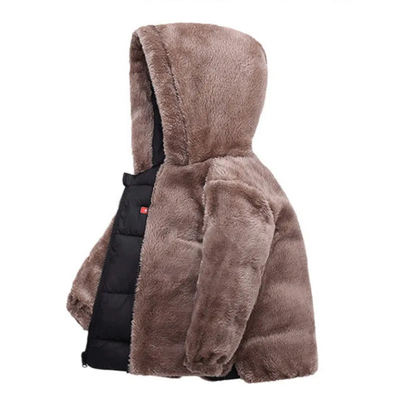 Padded Coat Coat, Baby Cartoon Cute Winter Padded Jacket